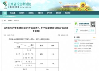 云南省招生考试院