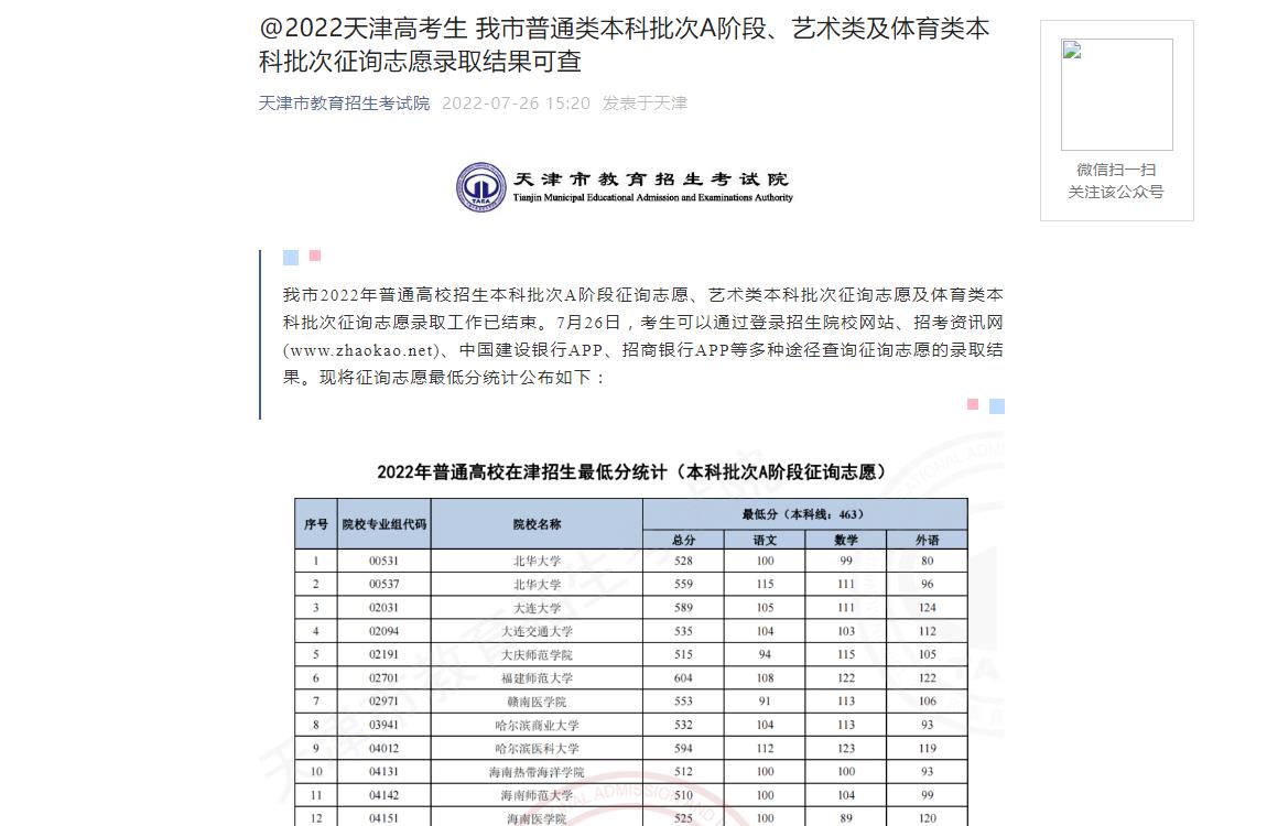 天津市教育招生考试院