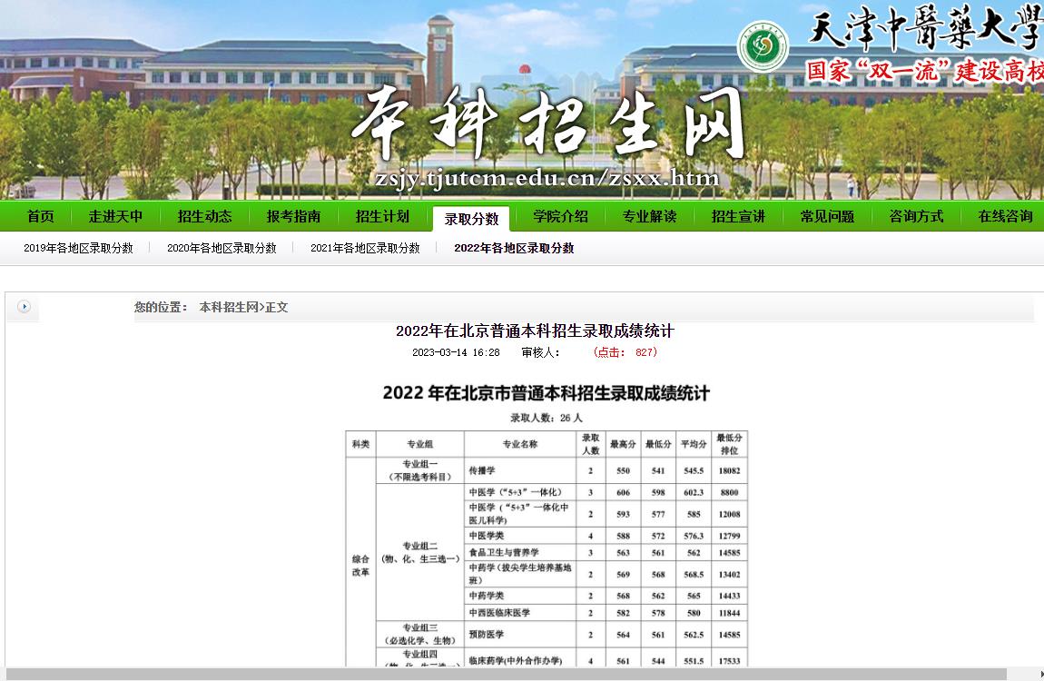 天津中医药大学